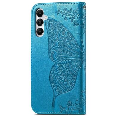 Чохол UniCase Butterfly Pattern для Samsung Galaxy A05s (A057) - Blue