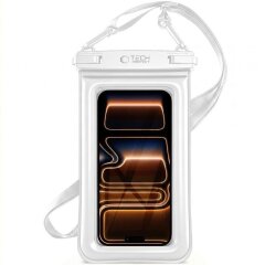 Влагозащитный чехол Tech-Protect UWC7 Universal Waterproof Case - White