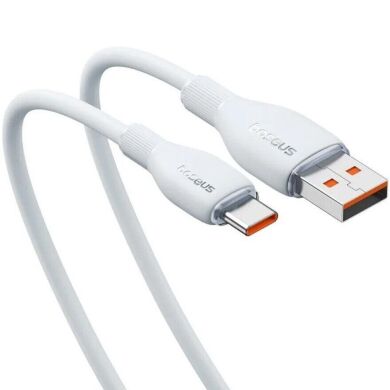 Кабель Baseus Pudding Series USB to Type-C (100W, 5A, 2m) P10355703221-01 - White