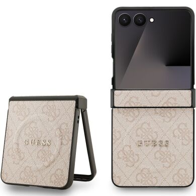 Защитный чехол Guess 4G Classic MagSafe для Samsung Galaxy Flip 7 (GUHMZF7P4MSEGCP) - Pink