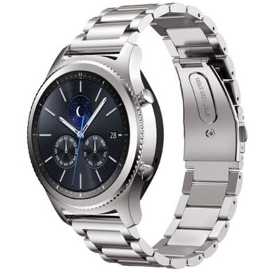 Ремінець Deexe Stainless Steel для годинників з шириною кріплення 18 мм - Silver