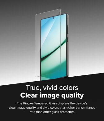 Комплект защитных стекол (2шт) Ringke Easy Slide Tempered Glass для Samsung Galaxy S25 Ultra (S938) 8800274969469