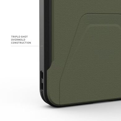Захисний чохол URBAN ARMOR GEAR Civilian MagSafe для Samsung Galaxy S26 Ultra (S948) 214535117297 - Olive Drab / Orange