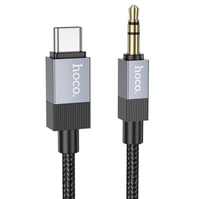 AUX-кабель Hoco UPA32B Type-C to 3.5mm (1m) - Black