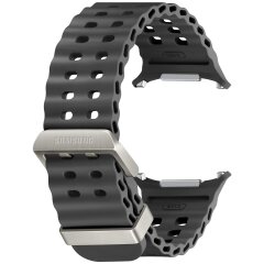 Оригинальный ремешок Marine Band для Samsung Galaxy Watch Ultra (47mm) / Ultra (2025) ET-SNL70MBEGEU Технічна упаковка  - Dark Gray