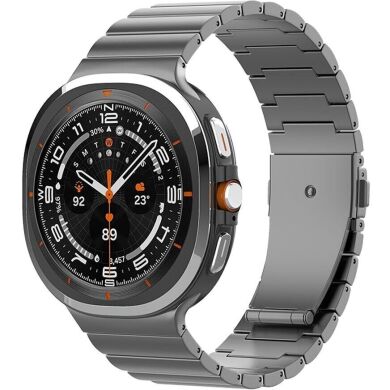 Ремешок Deexe Steel Strap для Samsung Galaxy Watch 8 (40/44mm) / 8 Classic - Grey