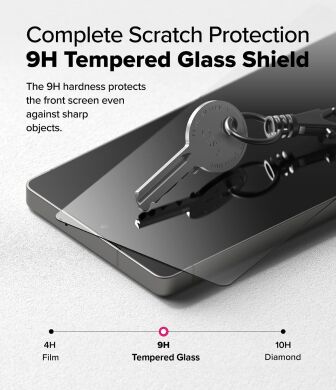 Комплект защитных стекол (2шт) Ringke Easy Slide Tempered Glass для Samsung Galaxy S25 Ultra (S938) 8800274969469