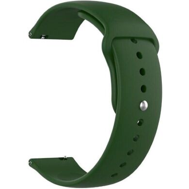 Ремешок ArmorStandart Silicone Watch Strap для часов с шириной крепления 22мм - Khaki