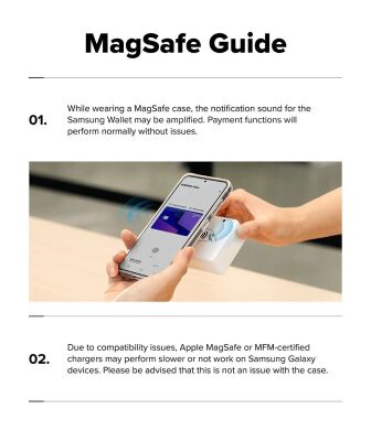 Защитный чехол Ringke Fusion Flap Magnetic для Samsung Galaxy Flip 8 (8800328819405) - Clear