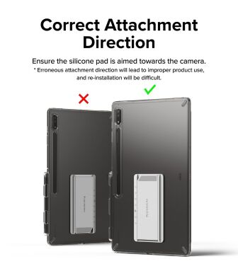 Защитный чехол Ringke Fusion Combo with Stand Clear для Samsung Galaxy Tab S8 Ultra (T900/T906) 8809881260228 - Clear