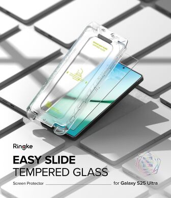 Комплект защитных стекол (2шт) Ringke Easy Slide Tempered Glass для Samsung Galaxy S25 Ultra (S938) 8800274969469