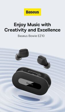 Бездротові навушники Baseus EZ10 (A00054300116-Z1) - Black