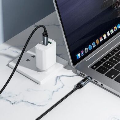 Кабель Hoco U148 Type-C to Type-C (240W, 5A, 1.2m) - Black