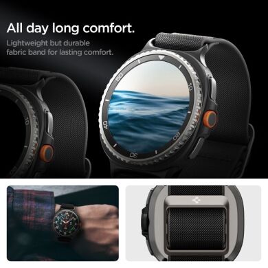 Ремінець Spigen (SGP) Lite Fit для Samsung Galaxy Watch 8 (40/44mm) / 8 Classic (AMP10117) - Black