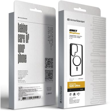 Захисний чохол ArmorStandart Unit MagSafe для Samsung Galaxy S26 Ultra (S948) - Black