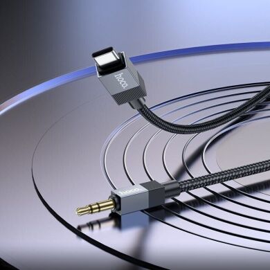AUX-кабель Hoco UPA32B Type-C to 3.5mm (1m) - Black