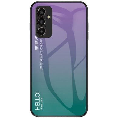 Защитный чехол Deexe Gradient Color для Samsung Galaxy M13 (M135) - Purple / Blue