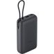 Зовнішній акумулятор Xiaomi 22.5W Integrated Cable (20000mAh) BHR9740GL - Dark Grey