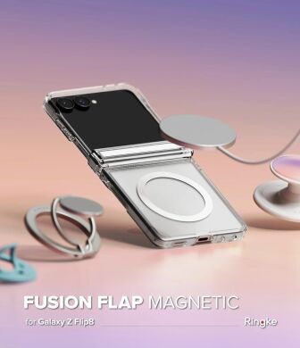 Защитный чехол Ringke Fusion Flap Magnetic для Samsung Galaxy Flip 8 (8800328819405) - Clear
