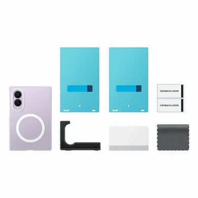 Оригінальний чохол Clear Magnet Case (FF) для Samsung Galaxy Fold 8 (EF-CF971CTEGUA) - Transparency