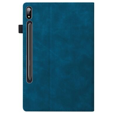 Чохол Deexe Business Style для Samsung Galaxy Tab S9 Ultra (X910/916) - Blue