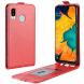Чехол Deexe Flip Case для Samsung Galaxy A30 (A305) / A20 (A205) - Red. Фото 1 из 4