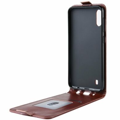 Чехол Deexe Flip Case для Samsung Galaxy M10 (M105) - Brown