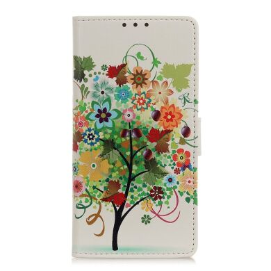 Чохол Deexe Life Style Wallet для Samsung Galaxy A02 (A022) - Flowers Tree with Fruits