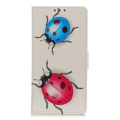 Чехол Deexe Life Style Wallet для Samsung Galaxy M51 (M515) - Ladybugs