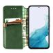 Чехол Deexe Rhombus Wallet для Samsung Galaxy A36 (A366) / A56 (A566) - Green. Фото 2 из 9