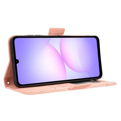 Чехол Deexe Wallet Stand для Samsung Galaxy A07 (A075) - Pink