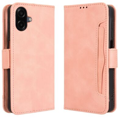 Чехол Deexe Wallet Stand для Samsung Galaxy A07 (A075) - Pink