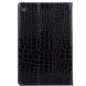 Чехол для Deexe Crocodile Style для Samsung Galaxy Tab A7 10.4 (2020) - Black. Фото 2 из 6