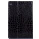 Чохол для Deexe Crocodile Style для Samsung Galaxy Tab A7 10.4 (2020) - Black