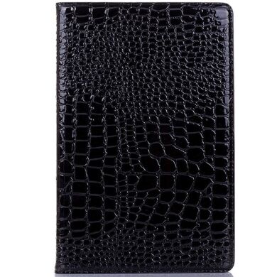 Чехол для Deexe Crocodile Style для Samsung Galaxy Tab A7 10.4 (2020) - Black