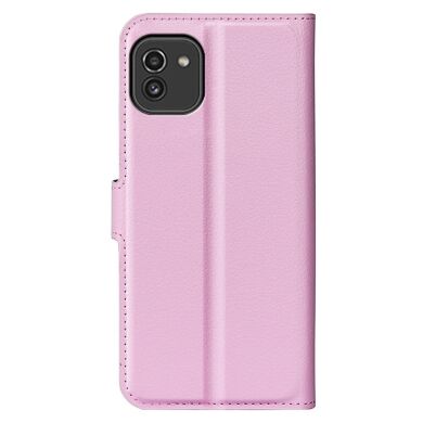 Чехол-книжка Deexe Book Type для Samsung Galaxy A03 (A035) - Pink