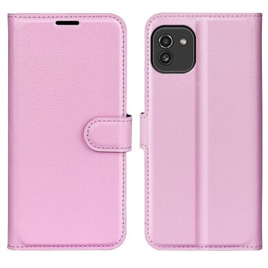 Чохол-книжка Deexe Book Type для Samsung Galaxy A03 (A035) - Pink