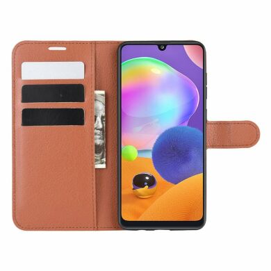 Чохол-книжка Deexe Book Type для Samsung Galaxy A31 (A315) - Brown