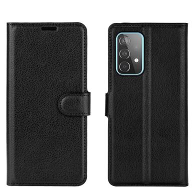 Чехол-книжка Deexe Book Type для Samsung Galaxy A52 (A525) / A52s (A528) - Black