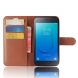 Чехол-книжка Deexe Book Type для Samsung Galaxy J2 Core (J260) - Brown. Фото 4 из 6