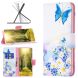 Чохол-книжка Deexe Color Wallet для Samsung Galaxy A05s (A057) - Butterfly and Flowers