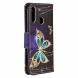 Чехол-книжка Deexe Color Wallet для Samsung Galaxy A20s (A207) - Crystal Butterflies
