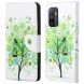 Чехол-книжка Deexe Color Wallet для Samsung Galaxy A53 - Green Tree. Фото 1 из 6