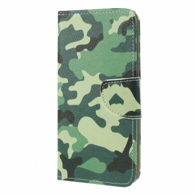 Чехол-книжка Deexe Color Wallet для Samsung Galaxy M10 (M105) - Camouflage