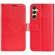 Чехол-книжка Deexe Wallet Style для Samsung Galaxy A16 (A165) - Red. Фото 1 из 9