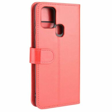 Чехол-книжка Deexe Wallet Style для Samsung Galaxy A21s (A217) - Red