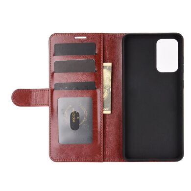 Чехол-книжка Deexe Wallet Style для Samsung Galaxy A52 (A525) / A52s (A528) - Brown