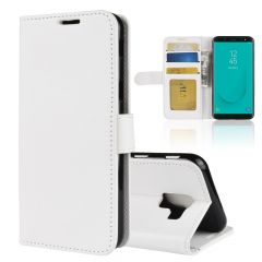 Чехол-книжка Deexe Wallet Style для Samsung Galaxy J6 2018 (J600) - White