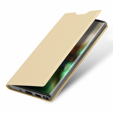 Чехол-книжка DUX DUCIS Skin Pro для Samsung Galaxy Note 10+ (N975) - Gold