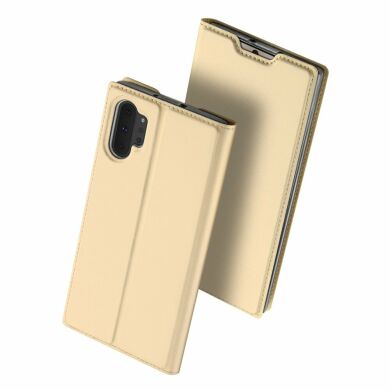 Чехол-книжка DUX DUCIS Skin Pro для Samsung Galaxy Note 10+ (N975) - Gold